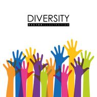 Diversity people design vector illustration eps 10 N28