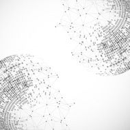 Abstract communication technology light design background N6