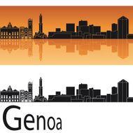 Genoa skyline