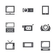 visualization tools icon set N2