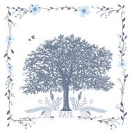 Card with Big Tree N2