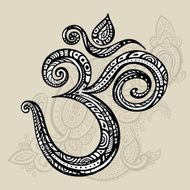 Aum Om Symbol N6