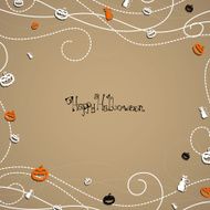 Vector Halloween Background N96