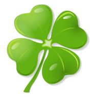 Green clover vector