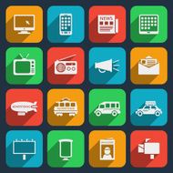 Silhouette Media icons N2