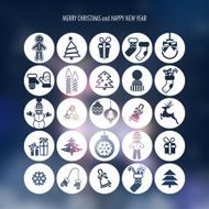 Christmas icons set N207