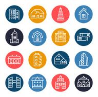 Buildings icons N19