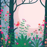 forest landscape N18