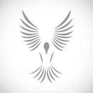 Bird black icon