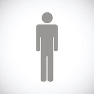 Man black icon