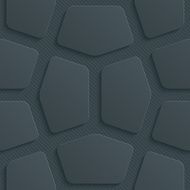 Dark seamless vector background with 3D effect N76