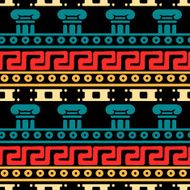 Greek borders seamless pattern N2