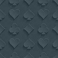 Dark seamless vector background with 3D effect N78