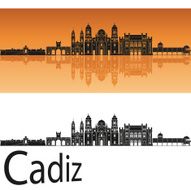 Cadiz skyline