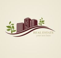 Icon real estate urban modern buildings N2