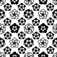 Seamless pattern with flowers N105