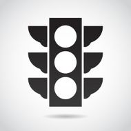 Traffic light signal icon N3