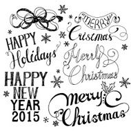 Christmas Callicraphy Set N2