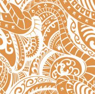Seamless pattern in Polynesian style