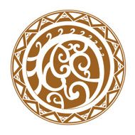 Circular composition of the ornaments N2