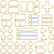 Golden Frames Set