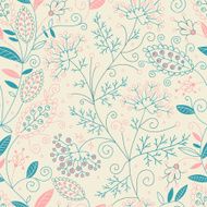 Beautiful floral seamless pattern N40