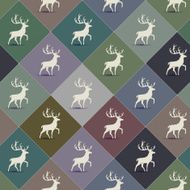 Seamless pattern with deer N5