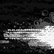 Dark tire track background