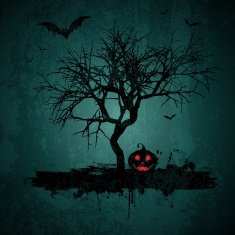 Grunge Halloween background N10
