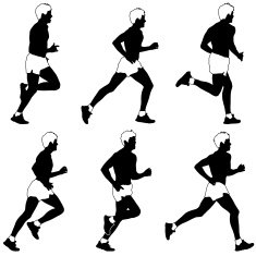 Runners on sprint men N17