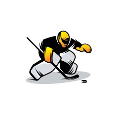 Hockey vector sign N3