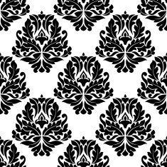 Damask seamless pattern N655
