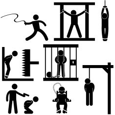 Punishment and Execution Pictogram