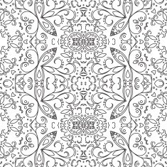 Abstract pattern contours N7