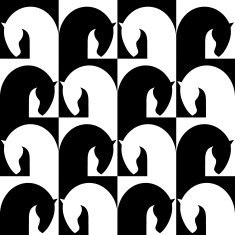 Horse symbol vector N22