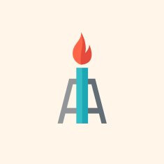 Gas Flat Icon