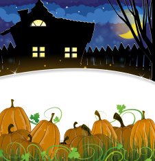 Pumpkins and house N2
