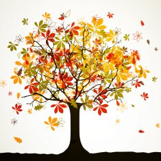 vector autumn background N14