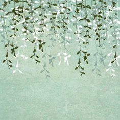 abstract leaves with vintage background N3