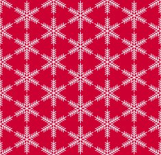 Seamless Snowflake Pattern N20