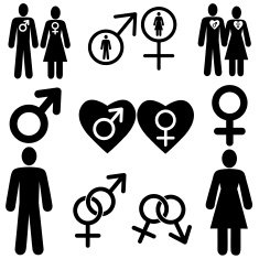 Male And Female Icons N4