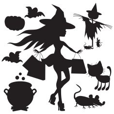 Halloween vector illustration N15