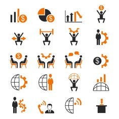 Human resource management icons N14