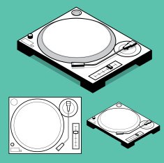 Isometric Dj set - Lp mixer