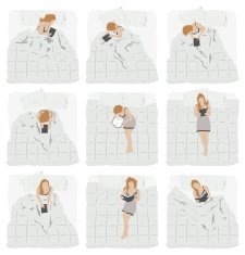 Woman lying on bed N4