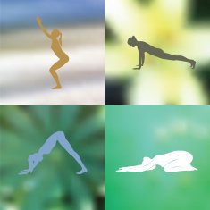 Yoga Exercises Nature backgrounds
