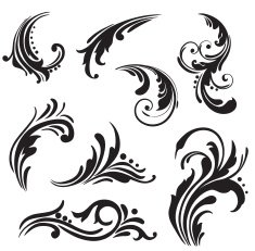 Floral Silhouette N10