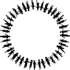 Running Children Circle front N2