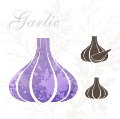Garlic icons