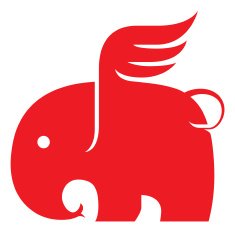 winged elephant symbol